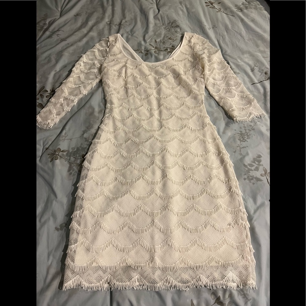 GUESS lace dress ivory size 4.